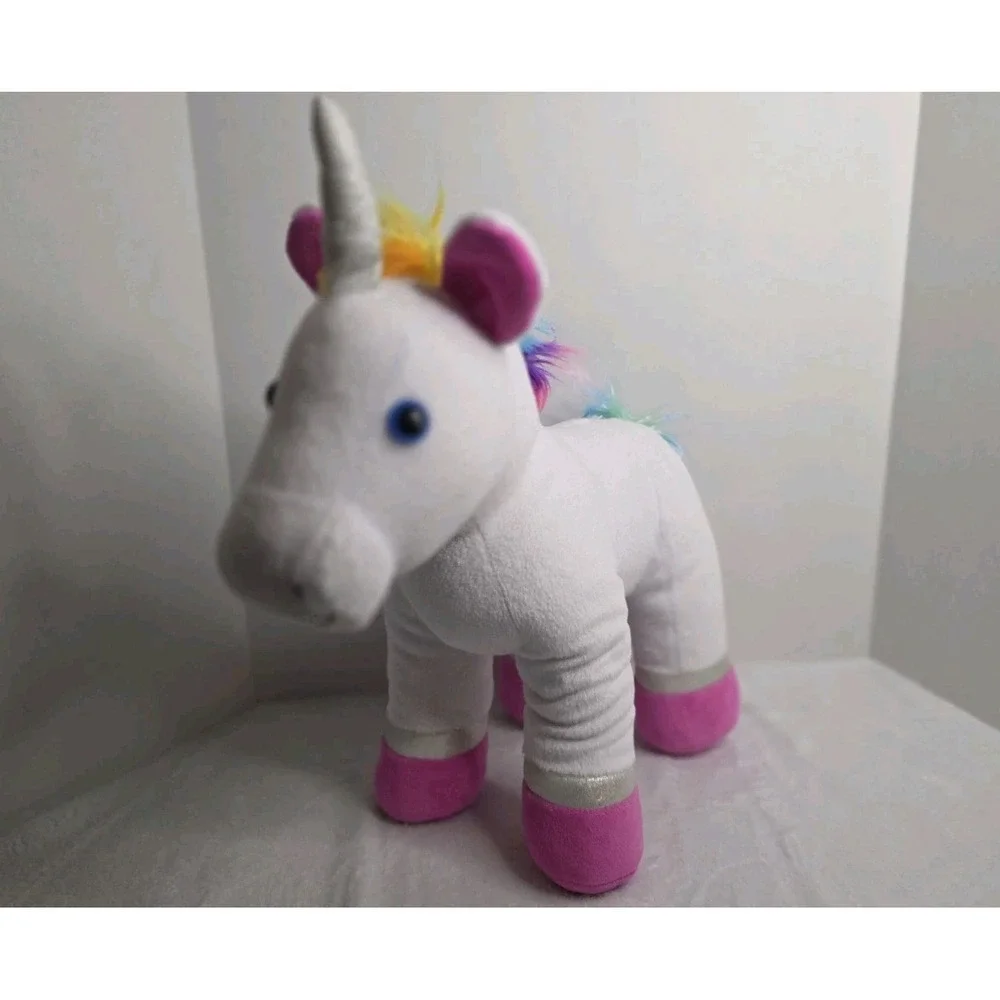 Build A Bear Rainbow Unicorn Stuffed Animal 16
